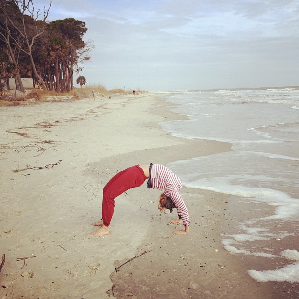Yoga Poses - Upward Bow Pose